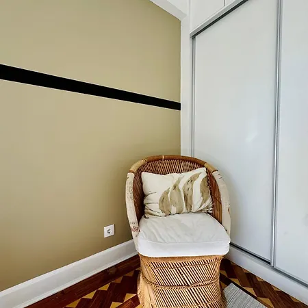 Quarto em Acomodações Particulares Saldanha L Iconic Climate Comfort 1 Min To Metro, Near Coworks And Eduardo Vii Park