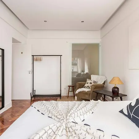 Saldanha L Iconic Climate Comfort 1 Min To Metro, Near Coworks And Eduardo Vii Park Privatunterkunft Lissabon